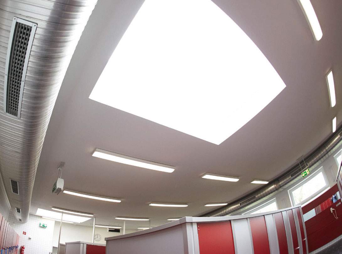 Qualitas-AMS GmbH – Unsere Referenz: Sportwelt Dortmund, LED-Beleuchtung